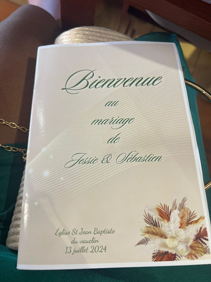 Livret de messe personnalisés